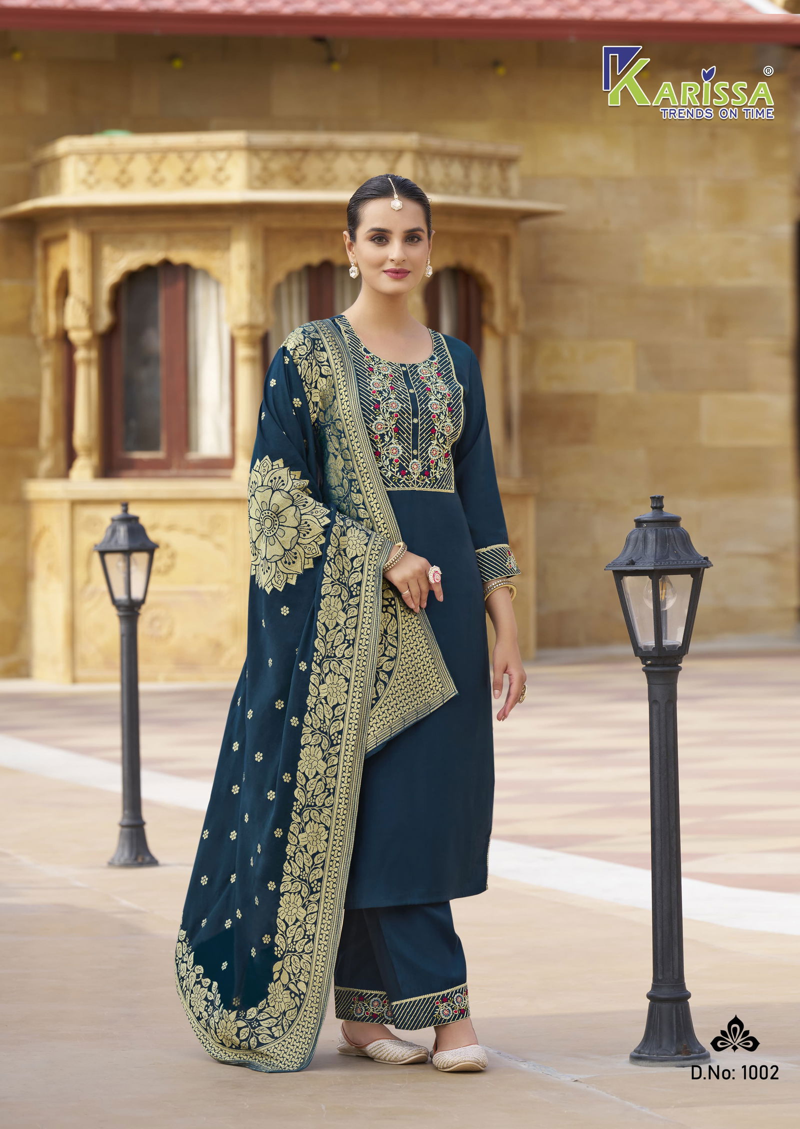 Roshani Nx By Karissa Viscose Designer Kurti With Bottom With Dupatta Wholesale Online

